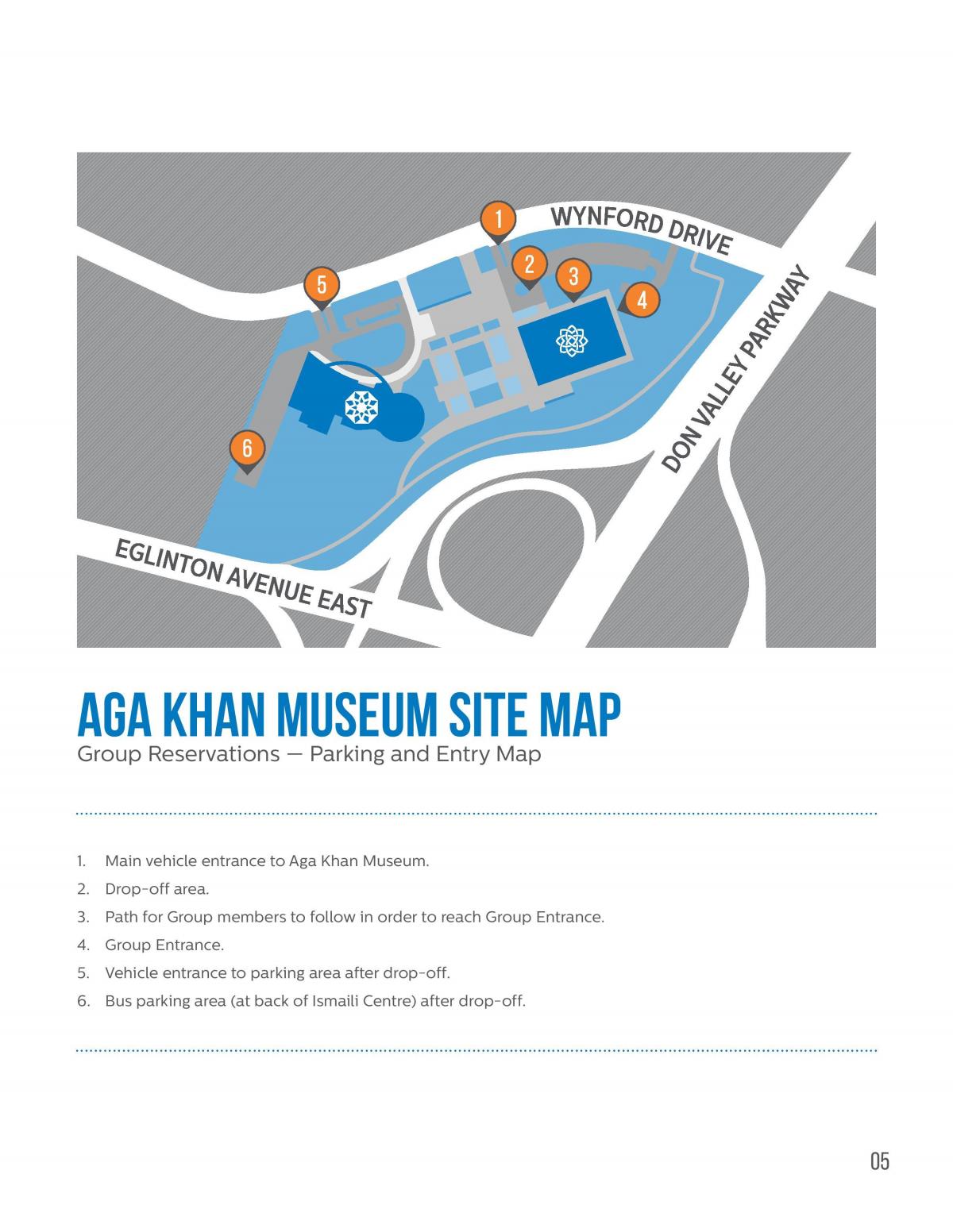 Kaart Aga Khan muuseum