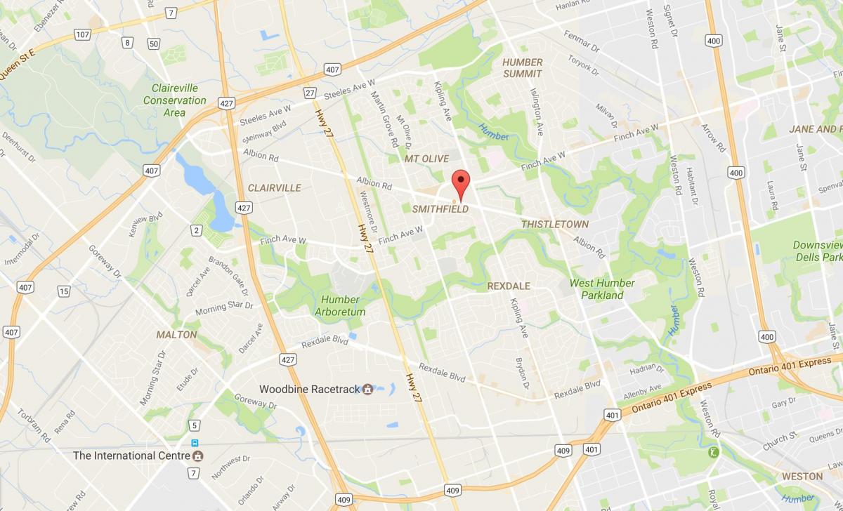 Kaart otsus kohtuasjas albion road Toronto