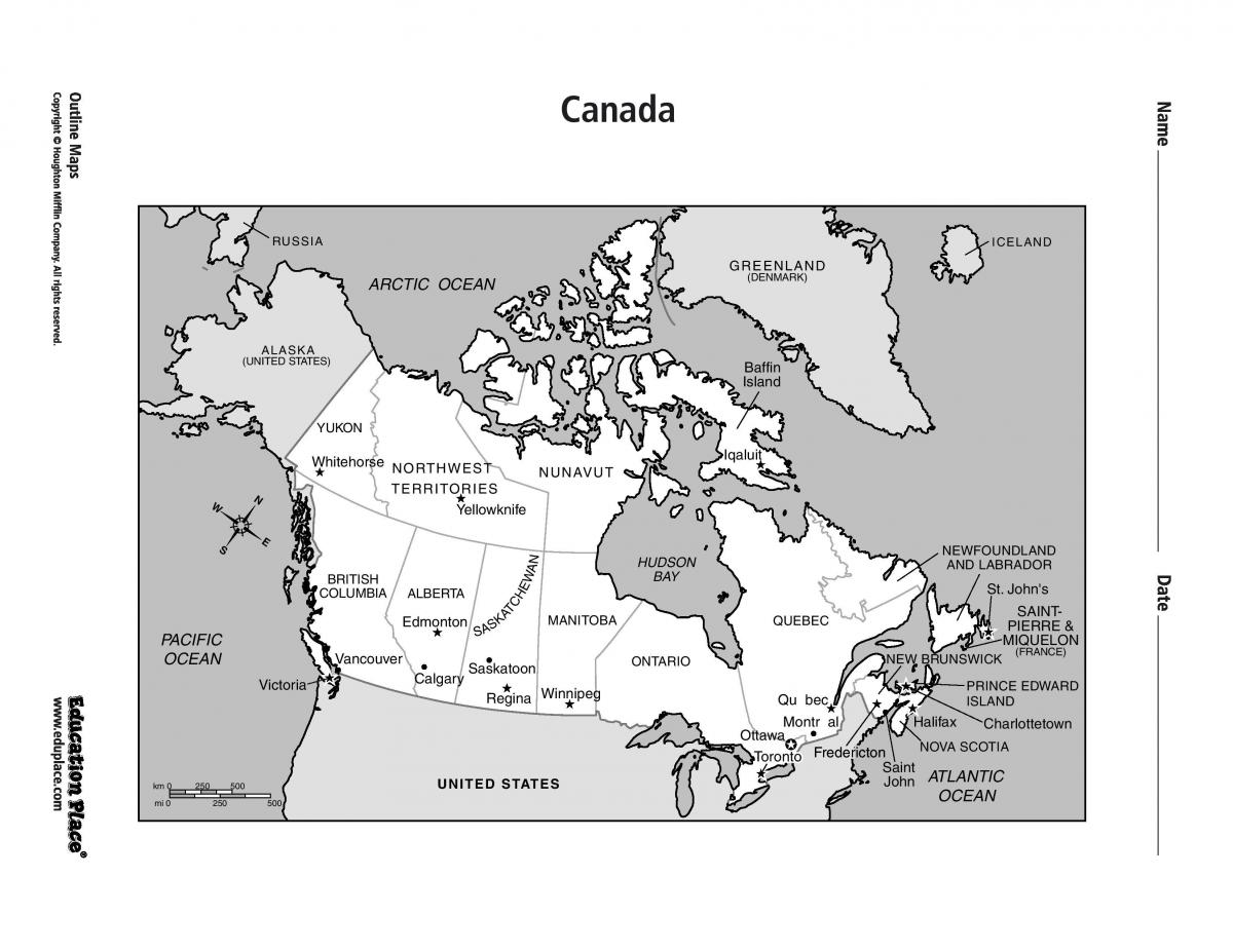 Kaart Toronto kohta kanadas