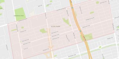 Kaart Glen Park naabruses Toronto