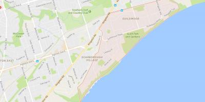 Kaart Guildwood naabrus-Toronto