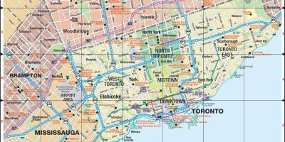 Kaart Kiirliiklusega Toronto