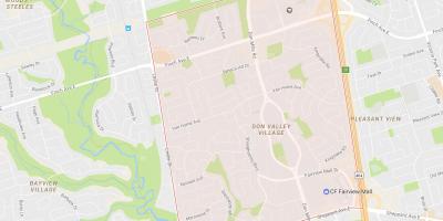 Kaart Peanut naabrus-Toronto