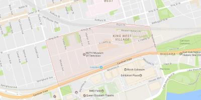 Kaart Vabaduse Küla naabrus-Toronto