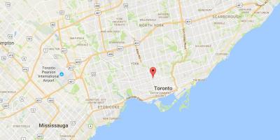 Kaart Lisa linnaosa Toronto