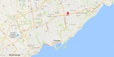 Kaart Maryvale linnaosa Toronto