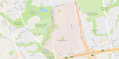 Kaart Pelmo Park – Humberlea naabrus-Toronto