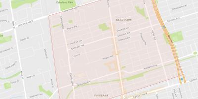 Kaart Puukanerva Hill–Belgravia naabrus-Toronto