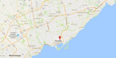 Kaart Sambla Park district Toronto
