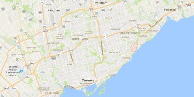 Kaart Küla, Scarborough Toronto linnaosa