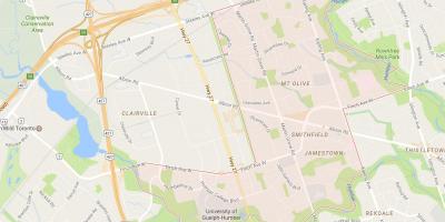 Kaart Smithfield naabrus naabruses Toronto