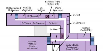 Kaart St. Joseph ' s Health centre Toronto Sunnyside tase 2