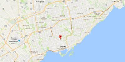 Kaart Summerhill linnaosa Toronto