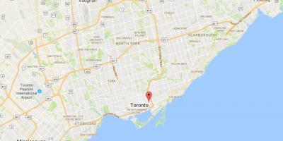 Kaart Trefann Kohus linnaosa Toronto