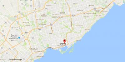 Kaart Vanalinnas Toronto